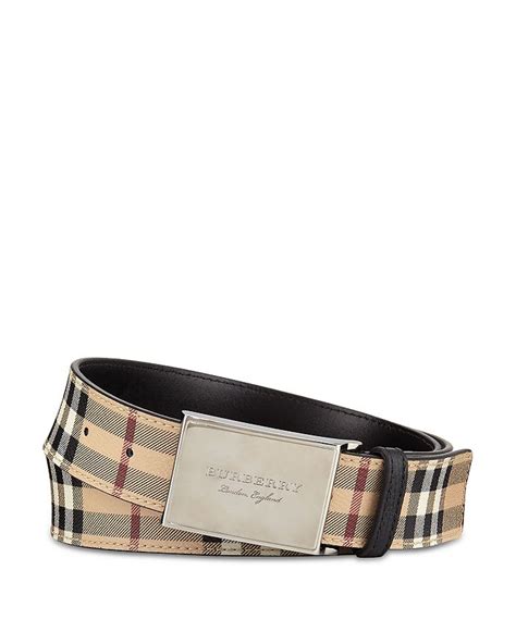 burberry george haymarket belt|Burberry Men's George Haymarket Belt Men .